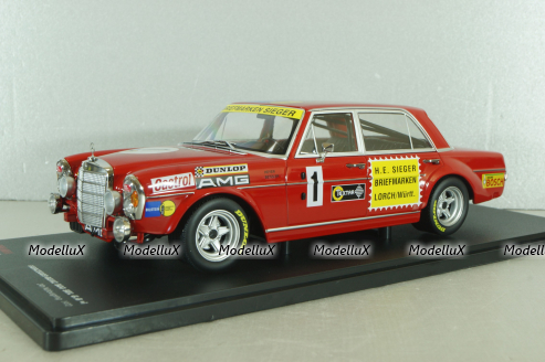 Mercedes-Benz 300 SEL 6.8 (W109) #1 24h Nürburgring 1972, Heyer, Betzler, W18030002, WERK83 1:18
