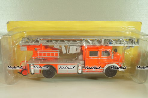 Mercedes L1519 DLK30 Metz, fire engine Scala, Germany 1966, Pompieri Italy collection #14, Altaya 1:43 Дефект!
