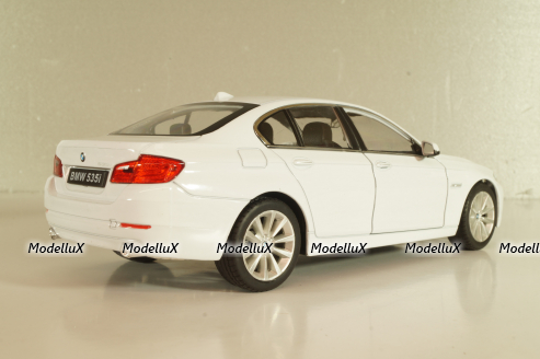 BMW 535i (F10) 2013, white, 24026WT, Welly 1:24