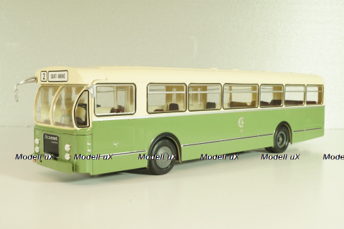 BROSSEL BL55 1966, bus, green, AUTOBUS DAL MONDO №67, Hachette 1:43 С журналом!