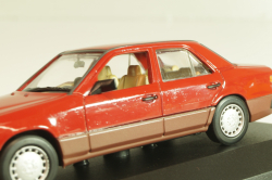 Mercedes-Benz 230 E (W124) 1984, red, 3203, Minichamps 1:43