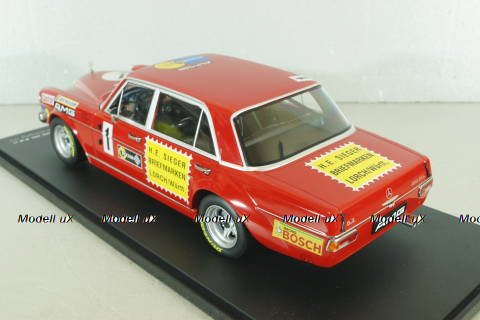 Mercedes-Benz 300 SEL 6.8 (W109) #1 24h Nürburgring 1972, Heyer, Betzler, W18030002, WERK83 1:18