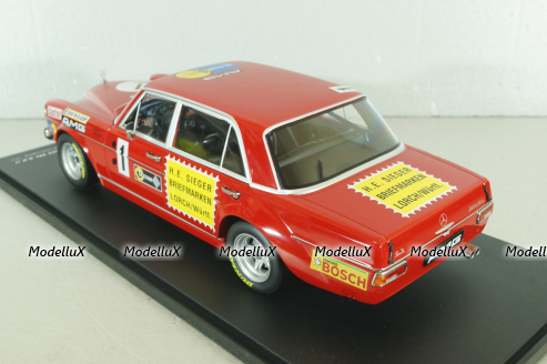 Mercedes-Benz 300 SEL 6.8 (W109) #1 24h Nürburgring 1972, Heyer, Betzler, W18030002, WERK83 1:18