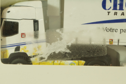 Renault T480 with semi-trailer "Choquet" 2021, white, 118161, Eligor 1:43