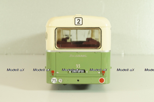 BROSSEL BL55 1966, bus, green, AUTOBUS DAL MONDO №67, Hachette 1:43 С журналом!