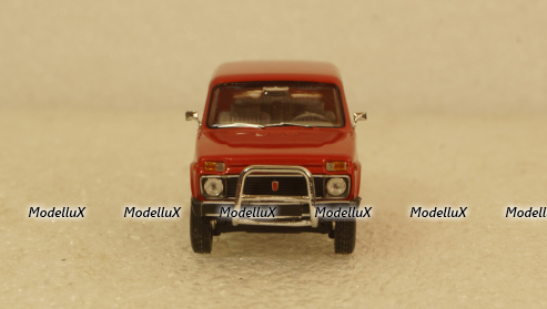ВАЗ-2121 Lada Niva red with bull bar, BRE27240, Brekina 1:87