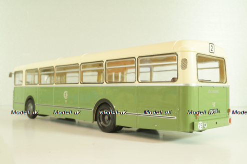 BROSSEL BL55 1966, bus, green, AUTOBUS DAL MONDO №67, Hachette 1:43 С журналом!