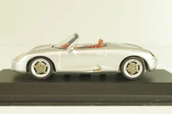 Porsche Boxster (986) Cabriolet 1996, silver, 063130, Minichamps 1:43