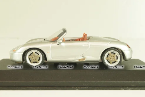 Porsche Boxster (986) Cabriolet 1996, silver, 063130, Minichamps 1:43