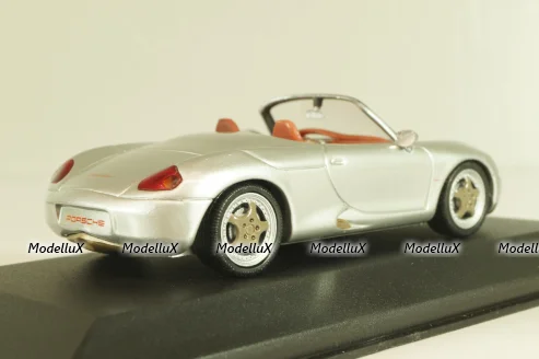 Porsche Boxster (986) Cabriolet 1996, silver, 063130, Minichamps 1:43