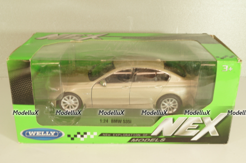 BMW 535i (F10) 2013, bronze metallic, 24026BR, Welly 1:24