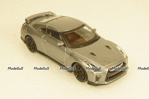 Nissan GT-R 2017 Silvergun, Burago 1:43