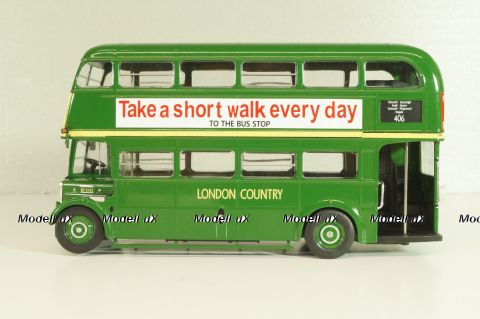 AEC Regent III RT 1947 Regent, bus, green, AUTOBUS DAL MONDO №87, Hachette 1:43 Дефект!