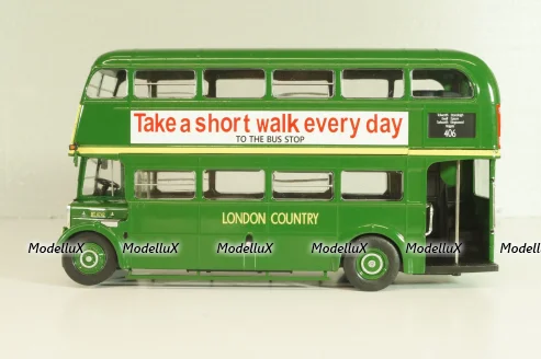 AEC Regent III RT 1947 Regent, bus, green, AUTOBUS DAL MONDO №87, Hachette 1:43 Дефект!