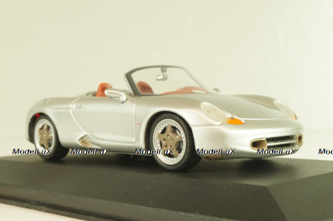 Porsche Boxster (986) Cabriolet 1996, silver, 063130, Minichamps 1:43