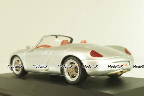 Porsche Boxster (986) Cabriolet 1996, silver, 063130, Minichamps 1:43