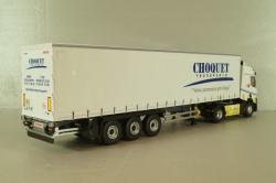 Renault T480 with semi-trailer "Choquet" 2021, white, 118161, Eligor 1:43