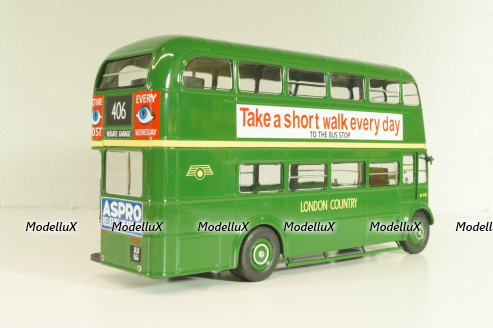AEC Regent III RT 1947 Regent, bus, green, AUTOBUS DAL MONDO №87, Hachette 1:43 Дефект!