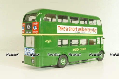 AEC Regent III RT 1947 Regent, bus, green, AUTOBUS DAL MONDO №87, Hachette 1:43 Дефект!