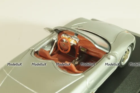 Porsche Boxster (986) Cabriolet 1996, silver, 063130, Minichamps 1:43