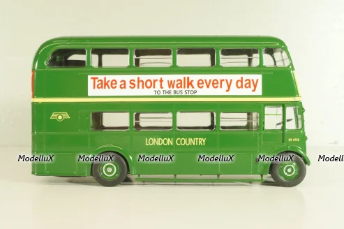 AEC Regent III RT 1947 Regent, bus, green, AUTOBUS DAL MONDO №87, Hachette 1:43 Дефект!