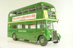AEC Regent III RT 1947 Regent, bus, green, AUTOBUS DAL MONDO №87, Hachette 1:43 Дефект!