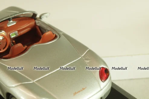 Porsche Boxster (986) Cabriolet 1996, silver, 063130, Minichamps 1:43