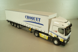Renault T480 with semi-trailer "Choquet" 2021, white, 118161, Eligor 1:43