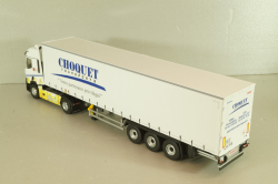 Renault T480 with semi-trailer "Choquet" 2021, white, 118161, Eligor 1:43