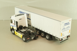 Renault T480 with semi-trailer "Choquet" 2021, white, 118161, Eligor 1:43