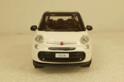 Fiat 500L 2012 white, Burago 1:43
