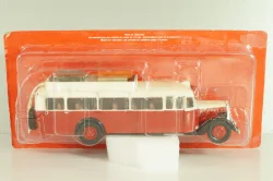 Citroen 46 DP UAD 1955, bus, red/beige, AUTOBUS DAL MONDO №25, Hachette 1:43