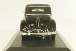 Volkswagen Hebmuller Cabriolet 1950, black/beige, built on VW Beetle (Typ 14), 052140, Minichamps 1:43