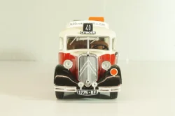 Citroen 46 DP UAD 1955, bus, red/beige, AUTOBUS DAL MONDO №25, Hachette 1:43