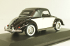 Volkswagen Hebmuller Cabriolet 1950, black/beige, built on VW Beetle (Typ 14), 052140, Minichamps 1:43