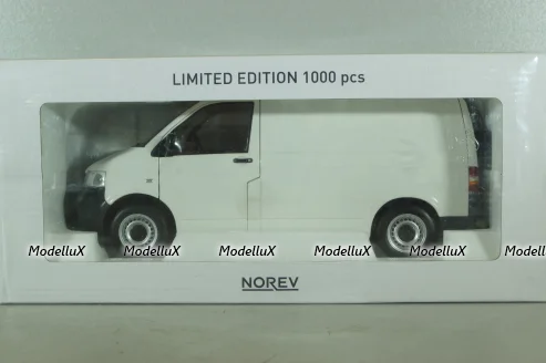 Volkswagen T5 Transporter 2003, white,  188615, Norev 1:18