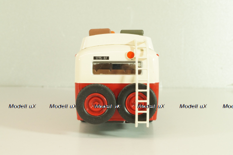 Citroen 46 DP UAD 1955, bus, red/beige, AUTOBUS DAL MONDO №25, Hachette 1:43