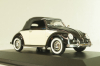 Volkswagen Hebmuller Cabriolet 1950, black/beige, built on VW Beetle (Typ 14), 052140, Minichamps 1:43