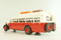 Citroen 46 DP UAD 1955, bus, red/beige, AUTOBUS DAL MONDO №25, Hachette 1:43