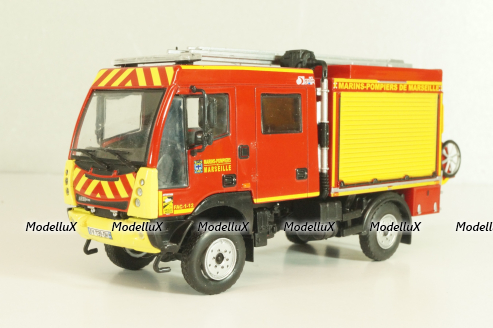 AEBI MT750 VPI Gallin, Sapeurs-Pompiers №46, Altaya 1:43