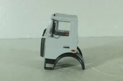 Маз кабина в сборе, серая, АвтоИстория 1:43