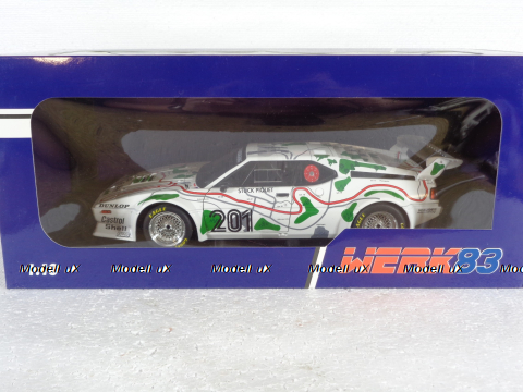 BMW M1 Winner GTX+2.0 Class, 1000km Nürburgring Piquet/Stuck 1980, Werk83 1:18