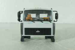 Маз кабина в сборе, серая, АвтоИстория 1:43