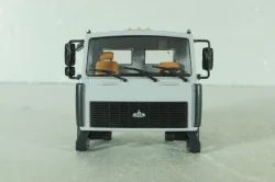 Маз кабина в сборе, серая, АвтоИстория 1:43