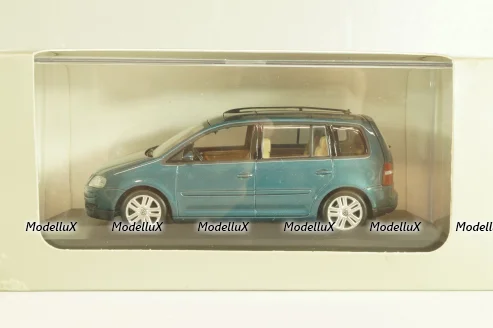 Volkswagen Touran 2003, green, 170099300Z6M, Minichamps 1:43
