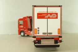 Renault Magnum  AE500 with semi-trailer fridge "Norbert Dentressangle" 2008, red/white, 117415, Eligor 1:43