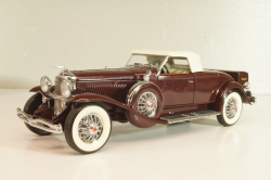 Duesenberg J Derham Tourster Model 1930 red/gray, Franklin Mint 1:24