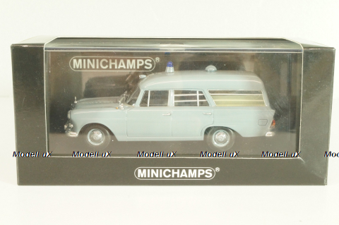 Mercedes-Benz 190 (W121) Ambulance 1961, grey, 400037270,Minichamps 1:43