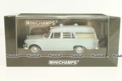 Mercedes-Benz 190 (W121) Ambulance 1961, grey, 400037270,Minichamps 1:43