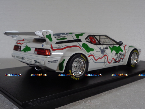 BMW M1 Winner GTX+2.0 Class, 1000km Nürburgring Piquet/Stuck 1980, Werk83 1:18